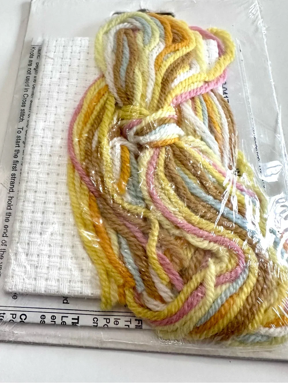 Janlynn Big Stitch 'You Are My Sunshine' Cross Stitch Kit - Yellow